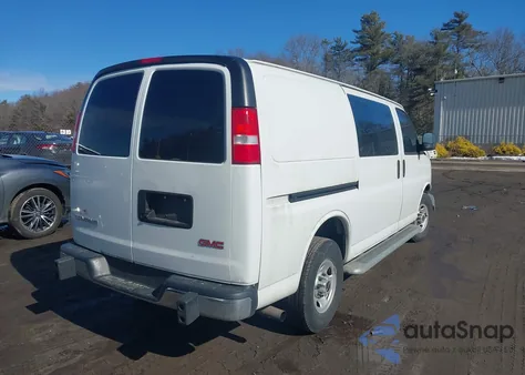 2019 GMC Savana 2500 Work Van z USA, uszkodzony, nr VIN 1GTW7AFG6K1367398
